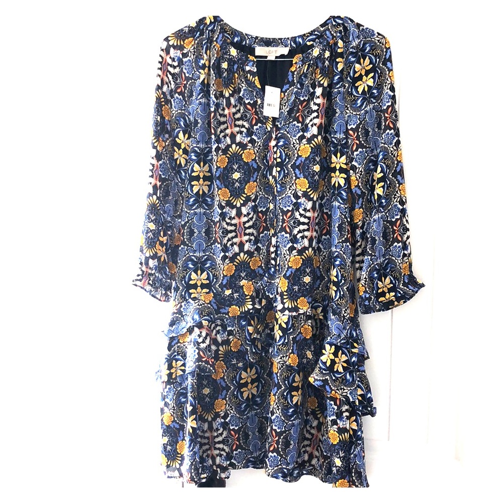 Loft Ruffle Dress